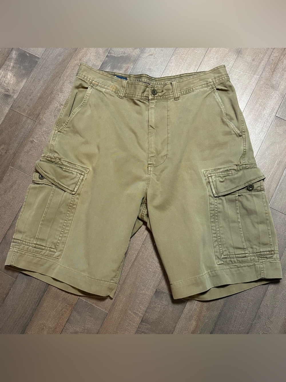 Y2K Polo Ralph Lauren Polo 67 Cargo Shorts Men’s 34 Khaki Military Utility
